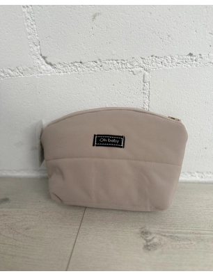 Neceser Higiene Softshell de Rosy Fuentes Camel