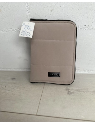 Portadocumentos Softshell de Rosy Fuentes Camel