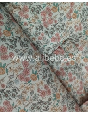 Saco Buga Emily Entretiempo 3D Giraffa Bianca e Blu