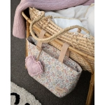 Bolso Minibag Two Emily Giraffa Bianca e Blu