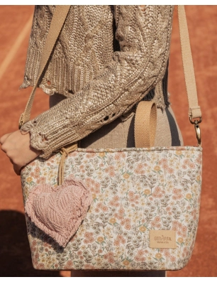 Bolso Minibag Two Emily Giraffa Bianca e Blu