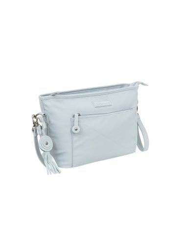 Bolso Organizador Quilt de Bimbidreams Azul Gris