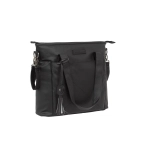 Bolso Talega Quilt de Bimbidreams Negro
