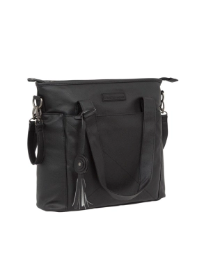 Bolso Talega Quilt de Bimbidreams Negro