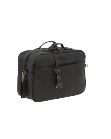 Bolso Canastilla Quilt de Bimbidreams Negro