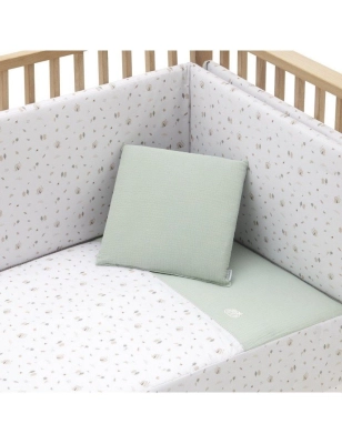 Colcha y Protector para Cuna Greeny de Cambrass