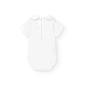 Body Manga Corta Cuello Bebe Pique 1181 Babidu