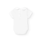 Body Manga Corta Cuello Bebe Pique 1181 Babidu