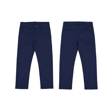 Pantalon Chino Sarga Basico Mayoral Marino