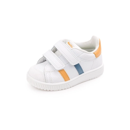 Deportivas Arnu Titanitos Blanco / Mostaza