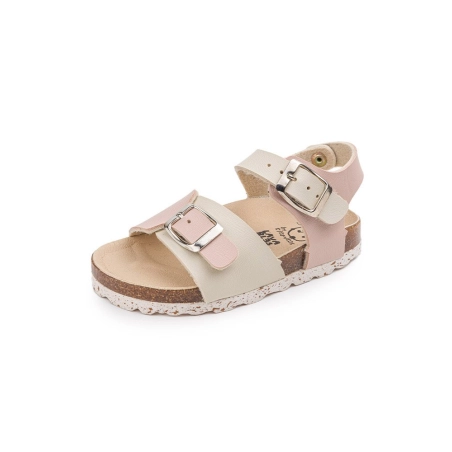 Sandalias Seht de Titanitos Arena / Rosa