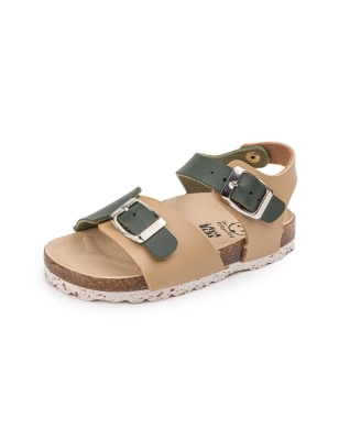 Sandalias Seht de Titanitos Beige / Verde