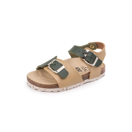 Sandalias Seht de Titanitos Beige / Verde