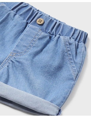 Conjunto Pantalon Corto Tejano De Mayoral