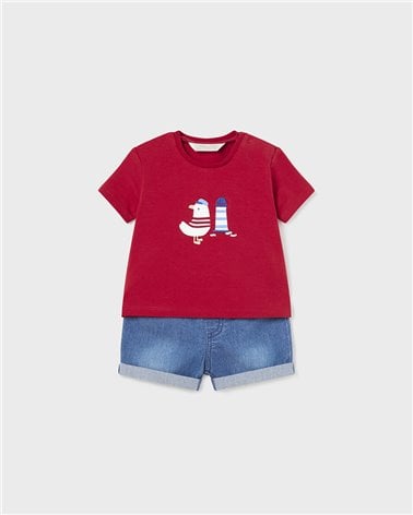 Conj. Pantalon Corto Tejano De Mayoral