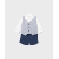 Conjunto Pantalon Corto Chaleco De Mayoral