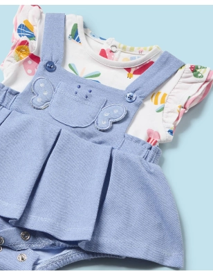 Pelele Falda Punto Con Diadem De Mayoral