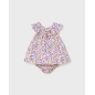 Vestido Estampado Saten De Mayoral