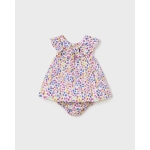 Vestido Estampado Saten De Mayoral