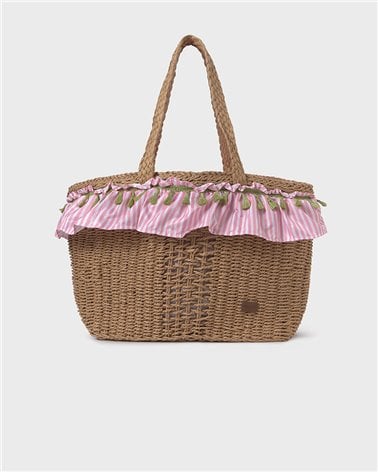 Cesta Capazo de Playa de Mayoral Rosa