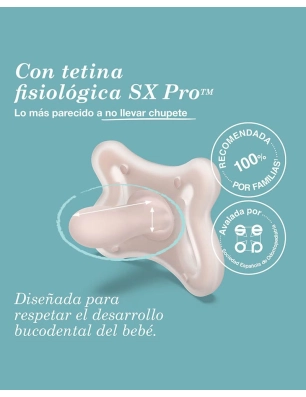 Chupete Suavinex Zero Zero con Tetina Fisiológica Sx Pro