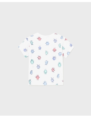 Camiseta Manga Corta Estampada De Mayoral
