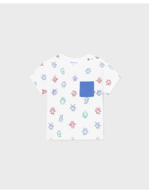 Camiseta M/C Estampada De Mayoral