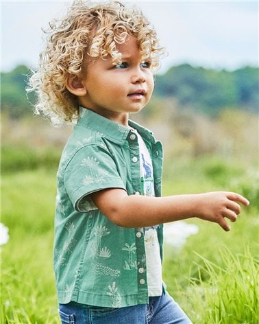 Camisa M/C Estampada De Mayoral