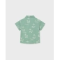 Camisa Manga Corta Estampada De Mayoral