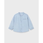 Camisa M/L Denim Cuello Mao De Mayoral