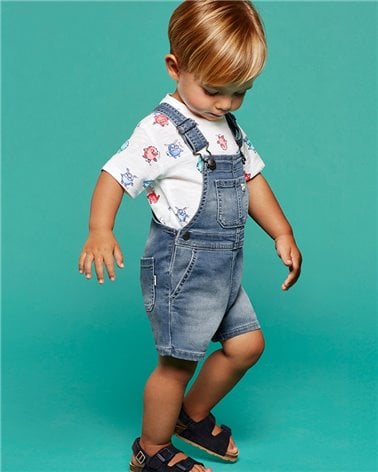 Peto Corto Soft Denim De Mayoral
