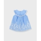 Vestido Cenefa Bordada De Mayoral