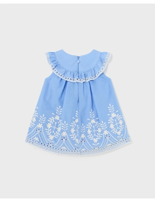 Vestido Cenefa Bordada De Mayoral