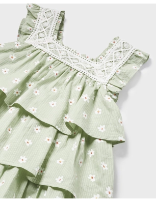 Vestido Estampado De Mayoral