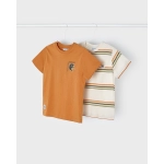 Set 2 Camisetas M/C Lisa/Raya De Mayoral