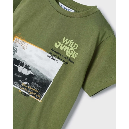Camiseta M/C Coche Wild Jungl De Mayoral