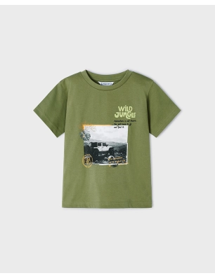 Camiseta M/C Coche Wild Jungl De Mayoral