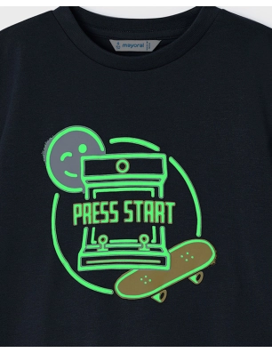 Camiseta M/C Glow In The Dark De Mayoral