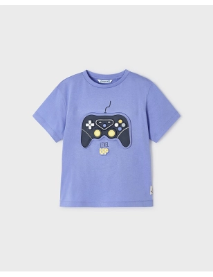 Camiseta Manga Corta Embossed De Mayoral