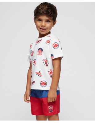Set Camisetas M/C Estampada De Mayoral