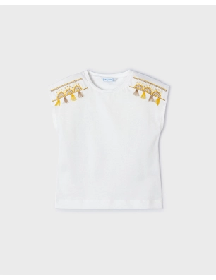 Camiseta M/C Bordados De Mayoral