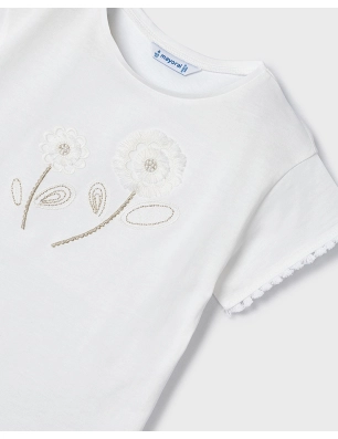 Camiseta M/C Flor De Mayoral