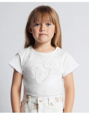 Camiseta M/C Flor De Mayoral