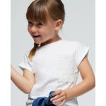 Camiseta M/C Crochet De Mayoral