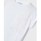 Camiseta Manga Corta Crochet De Mayoral