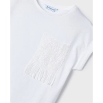 Camiseta M/C Crochet De Mayoral