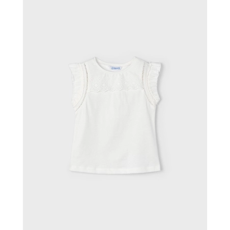 Camiseta Tirantes Perforados De Mayoral