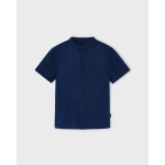 Camisa M/C Cuello Mao Lino De Mayoral