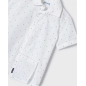 Camisa Manga Corta Micro Estampada De Mayoral