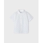 Camisa Manga Corta Micro Estampada De Mayoral